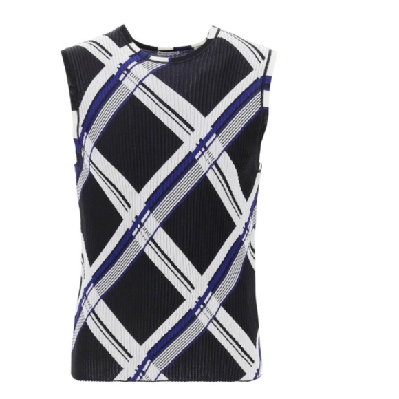 Burberry Burberry Check Silk Top - Picture 1 of 14
